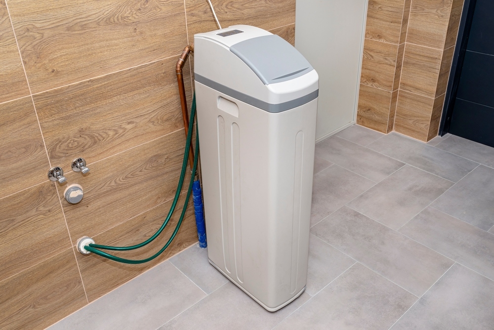 Water Softener System in a Home